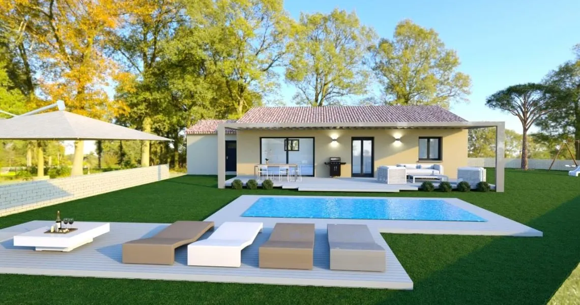 image Projet de construction d'une maison 85 m² avec terrain à AVIGNON (84)