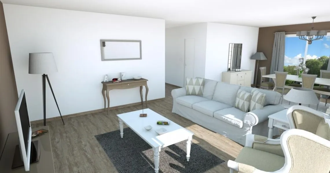 image Projet de construction d'une maison 100 m² avec terrain à SARRIANS (84)