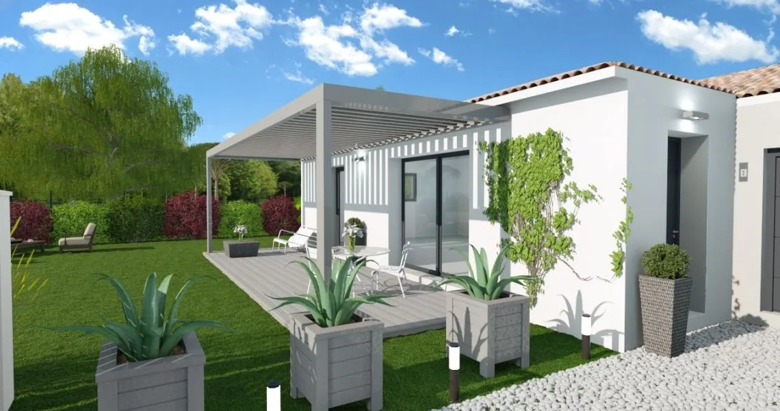 image Projet de construction d'une maison 100 m² avec terrain à SARRIANS (84)
