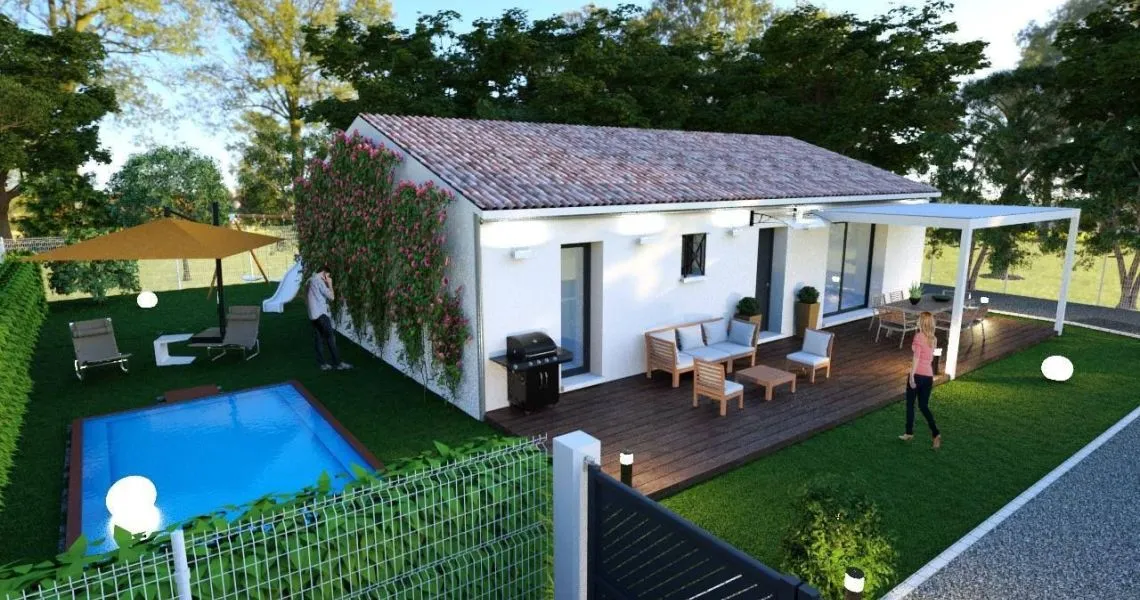image Projet de construction d'une maison 60 m² avec terrain à AVIGNON (84)