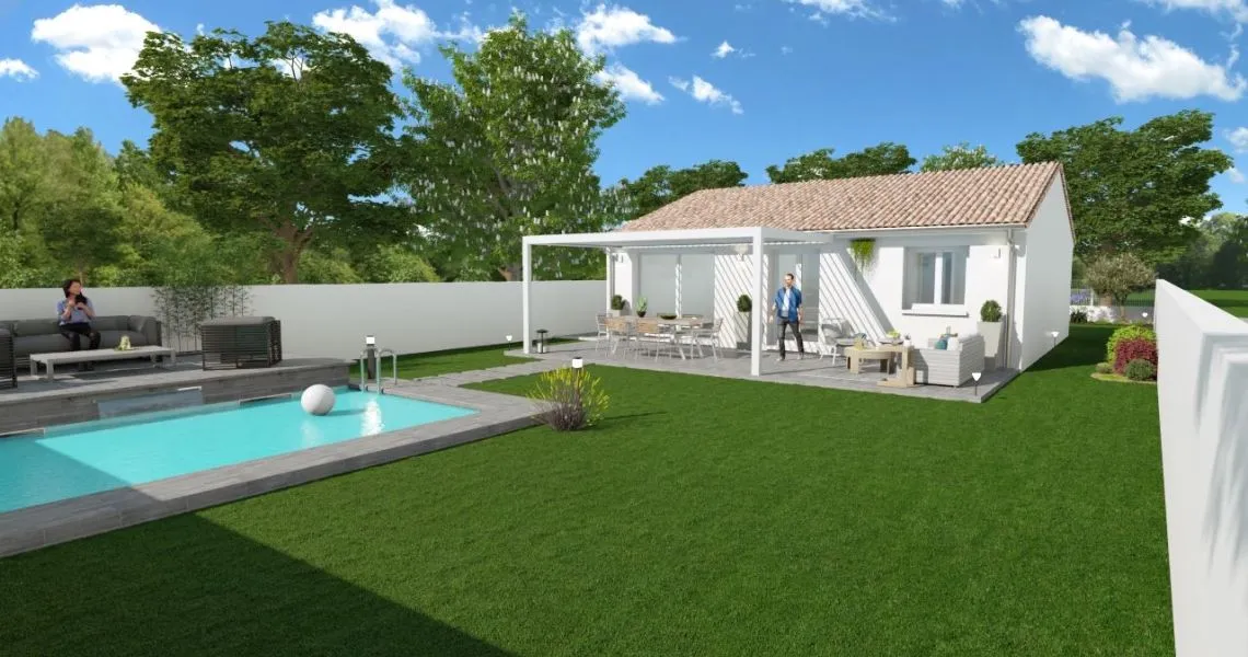 image Projet de construction d'une maison 100 m² avec terrain à ORANGE (84)