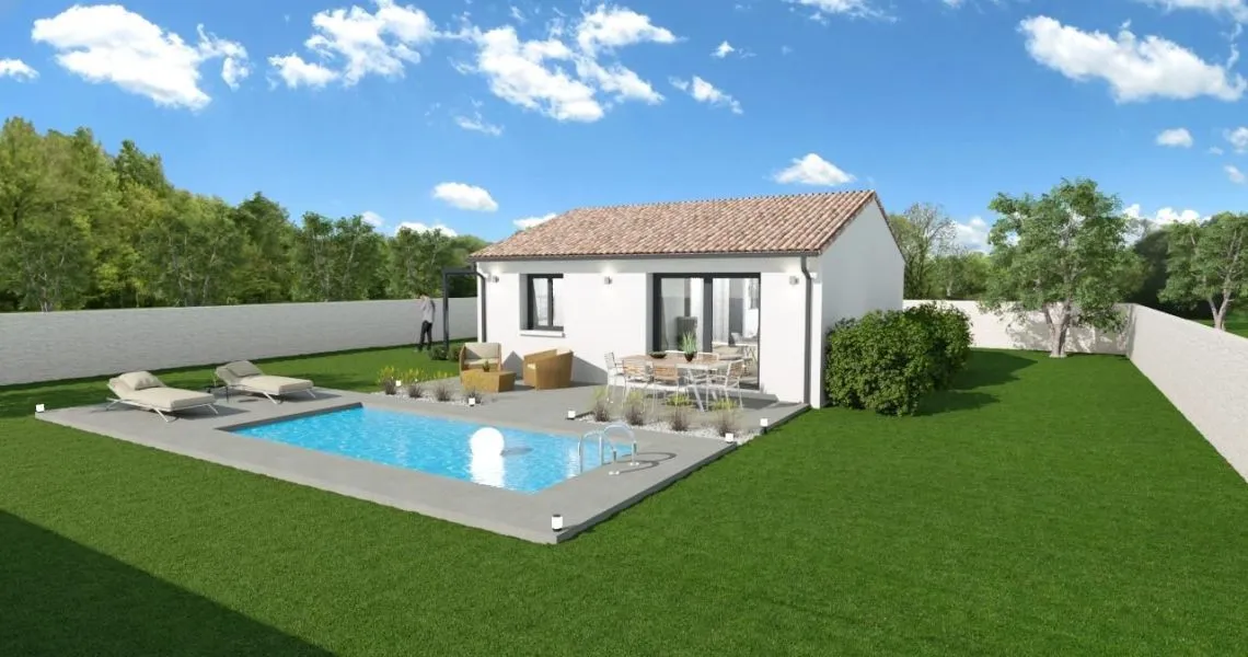 image Projet de construction d'une maison 50 m² avec terrain à PIA (66)