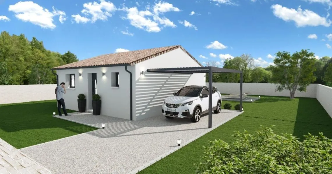image Projet de construction d'une maison 50 m² avec terrain à PIA (66)