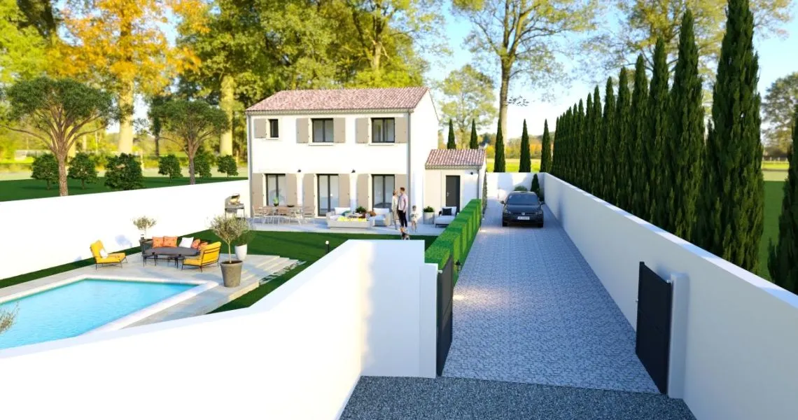 image Projet de construction d'une maison 104 m² avec terrain à BAGES (11)