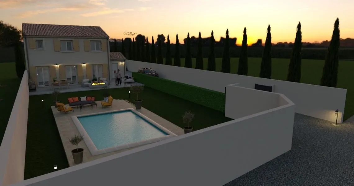 image Projet de construction d'une maison 104 m² avec terrain à BAGES (11)