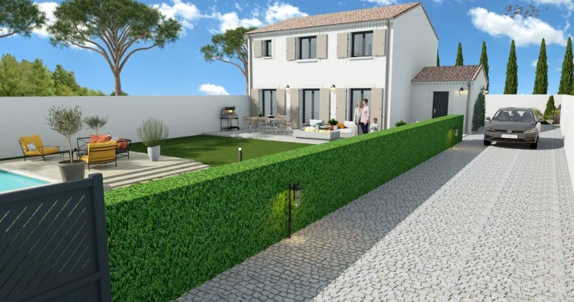 image Projet de construction d'une maison 104 m² avec terrain à BAGES (11)
