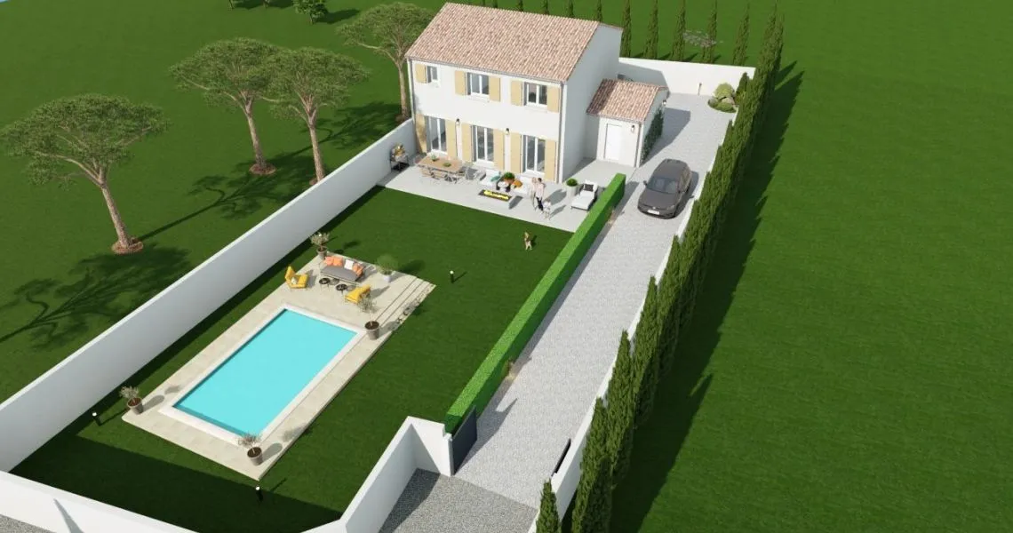 image Projet de construction d'une maison 104 m² avec terrain à BAGES (11)
