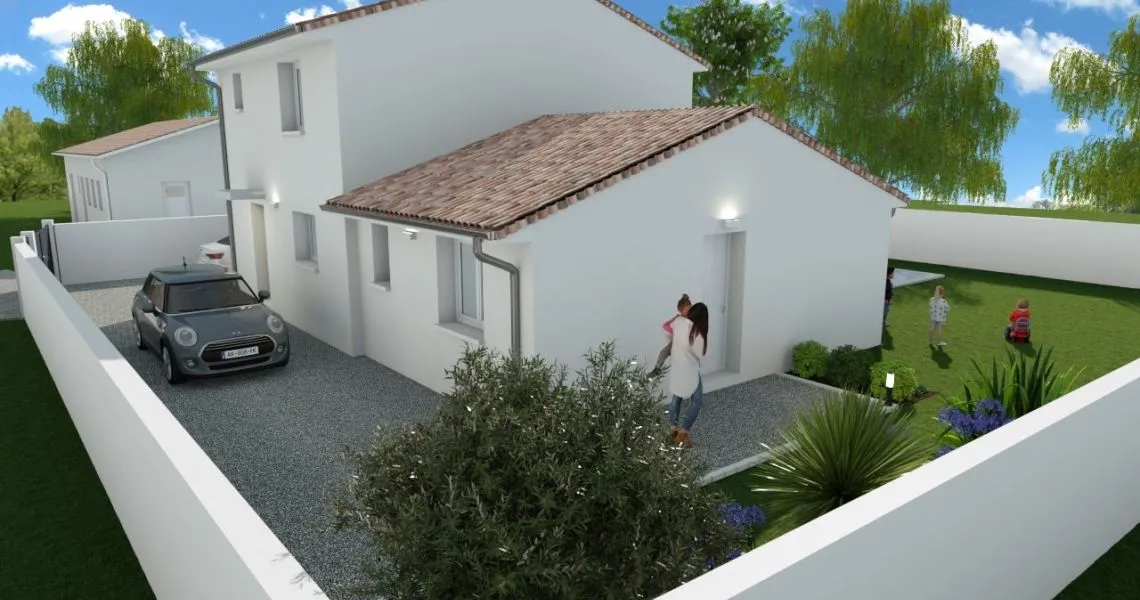 image Projet de construction d'une maison 84 m² avec terrain à CANET (11)