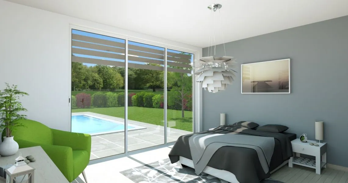 image Projet de construction d'une maison 89 m² avec terrain à SAINTE-VALIERE (11)
