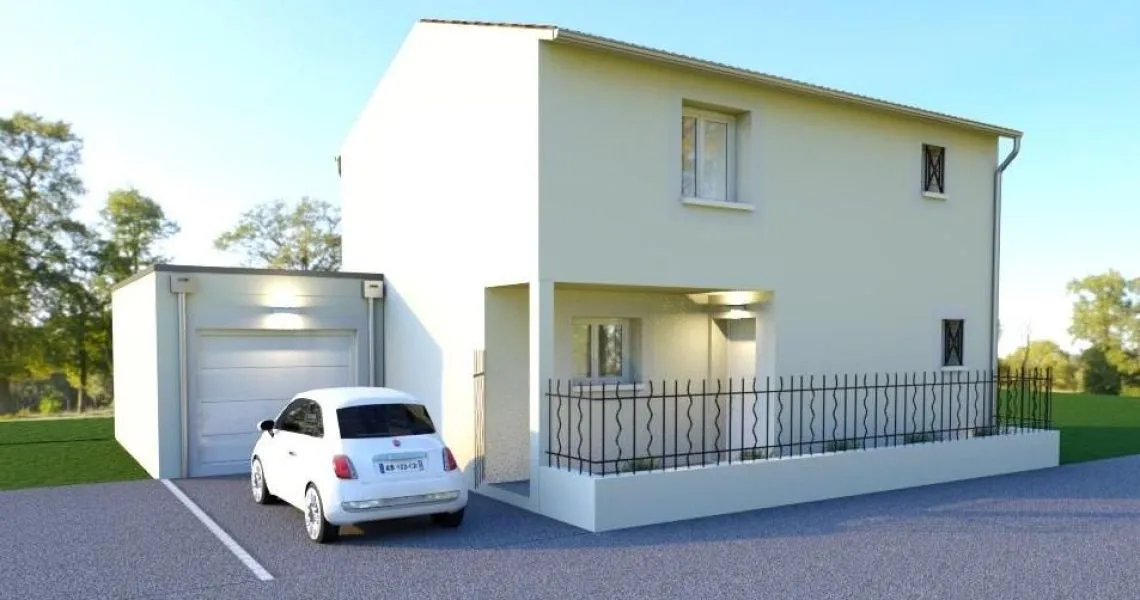 image Projet de construction d'une maison 75 m² avec terrain à MODENE (84)