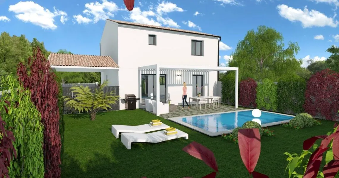 image Projet de construction d'une maison 99 m² avec terrain à LORIOL-DU-COMTAT (84)