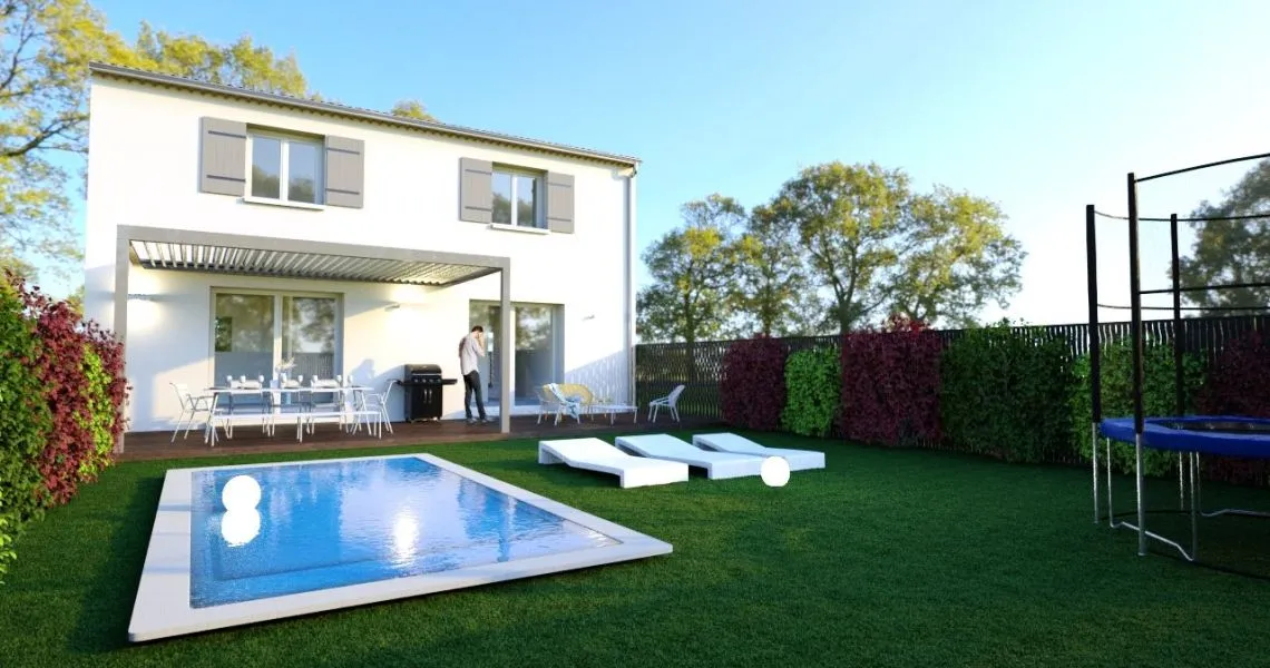image Projet de construction d'une maison 85 m² avec terrain à LA PALME (11)