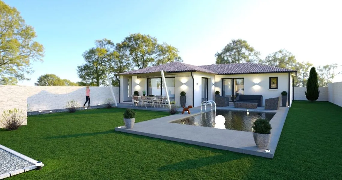 image Projet de construction d'une maison 100 m² avec terrain à AVIGNON (84)
