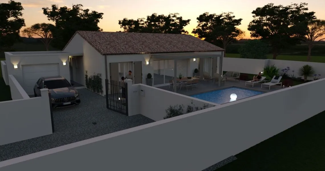 image Projet de construction d'une maison 75 m² avec terrain à TARASCON (13)