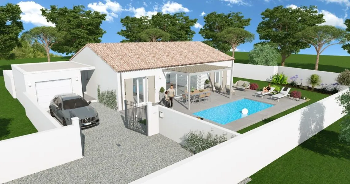 image Projet de construction d'une maison 75 m² avec terrain à TARASCON (13)