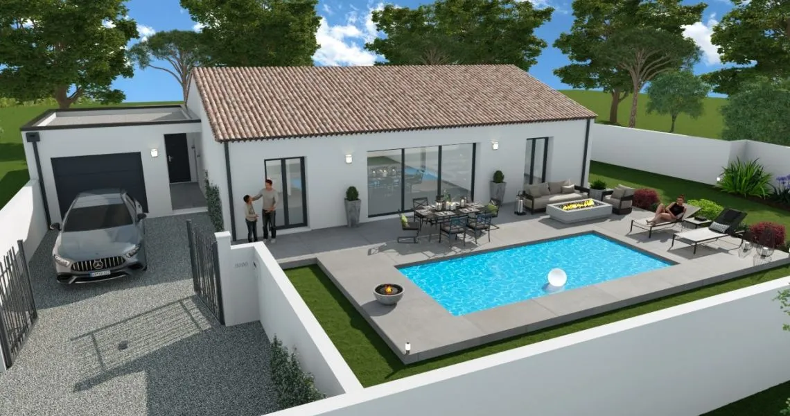 image Projet de construction d'une maison 75 m² avec terrain à TARASCON (13)