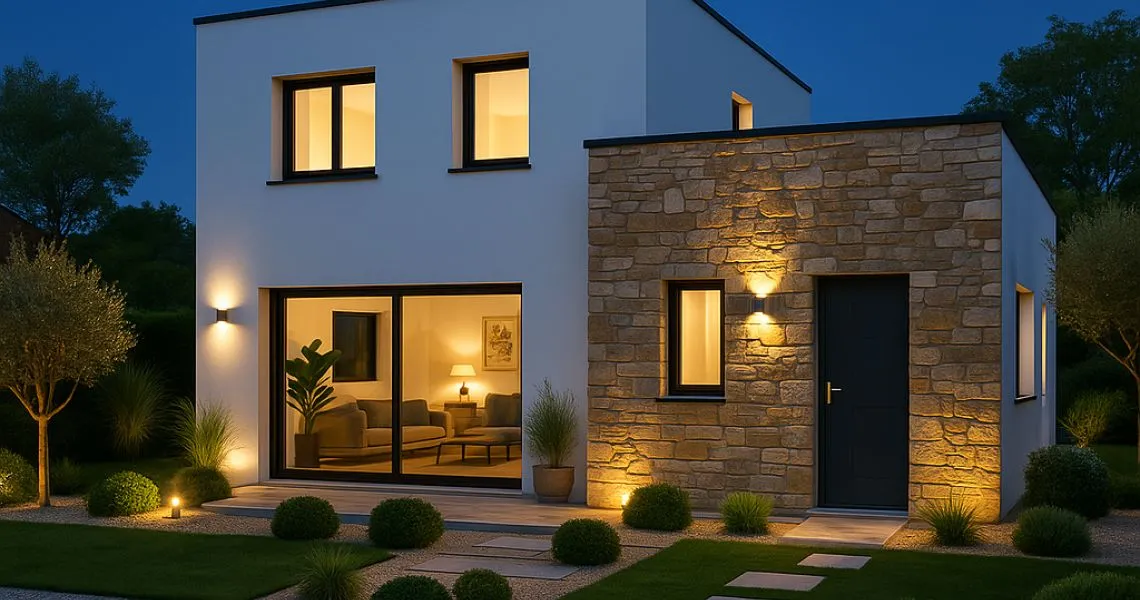 image Projet de construction d'une maison 90 m² avec terrain à LE TRIADOU (34)