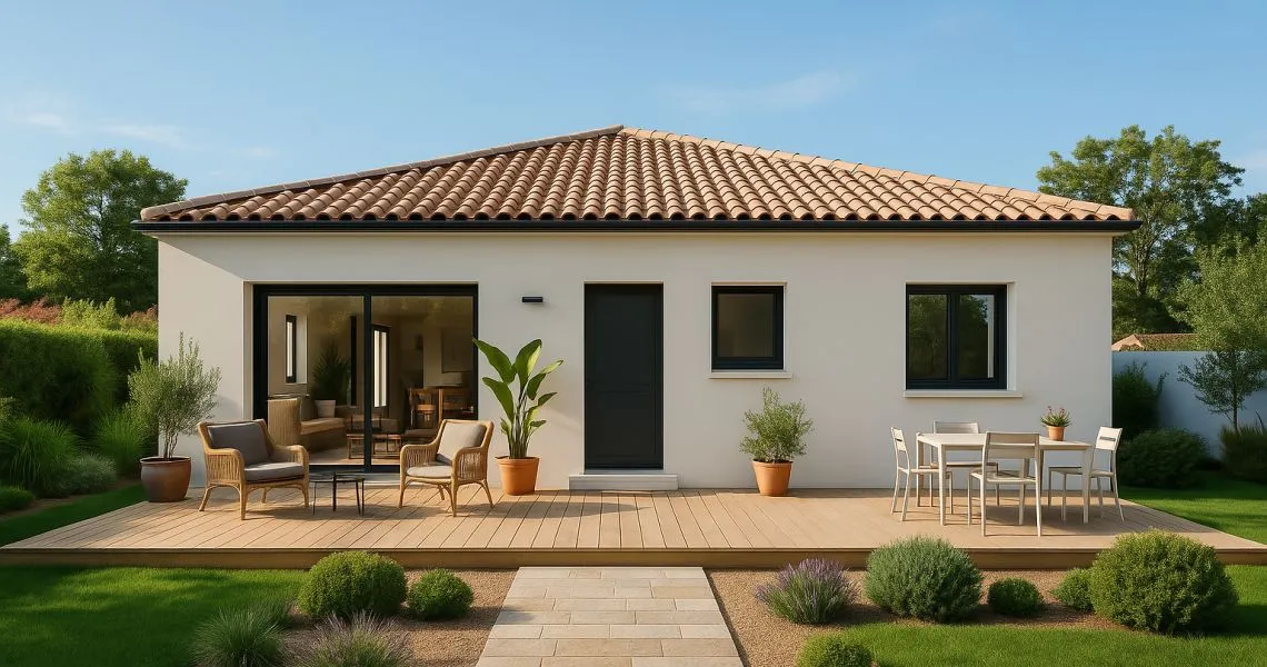 image Projet de construction d'une maison 90 m² avec terrain à FONTANES (30)