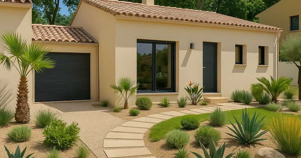 image Maison 82 m² HE / HA avec terrain à PUJAUT hors lotissement.