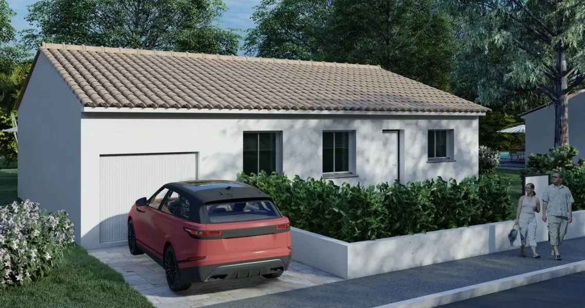 image Projet de construction d'une maison 60 m² avec terrain à AVIGNON (84)
