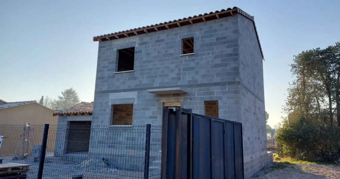 image Projet de construction d'une maison 90 m² avec terrain à VAUVERT (30)