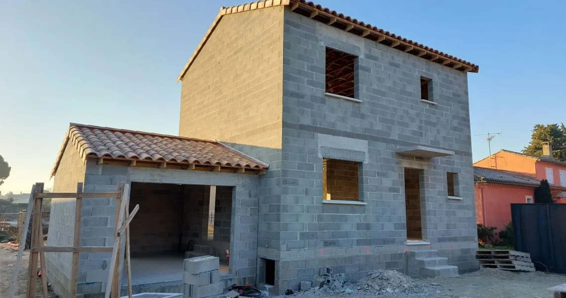 image Projet de construction d'une maison 90 m² avec terrain à VAUVERT (30)