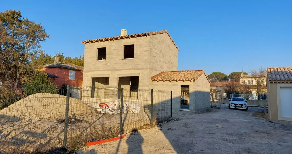 image Projet de construction d'une maison 90 m² avec terrain à VAUVERT (30)
