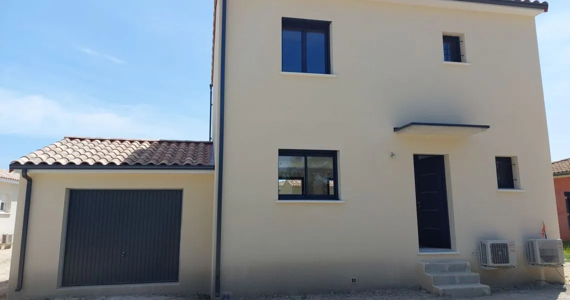 image Projet de construction d'une maison 90 m² avec terrain à VAUVERT (30)