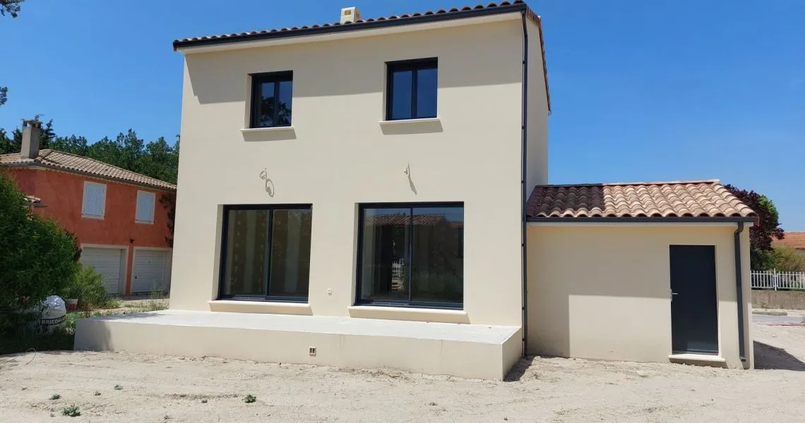 image Projet de construction d'une maison 90 m² avec terrain à VAUVERT (30)