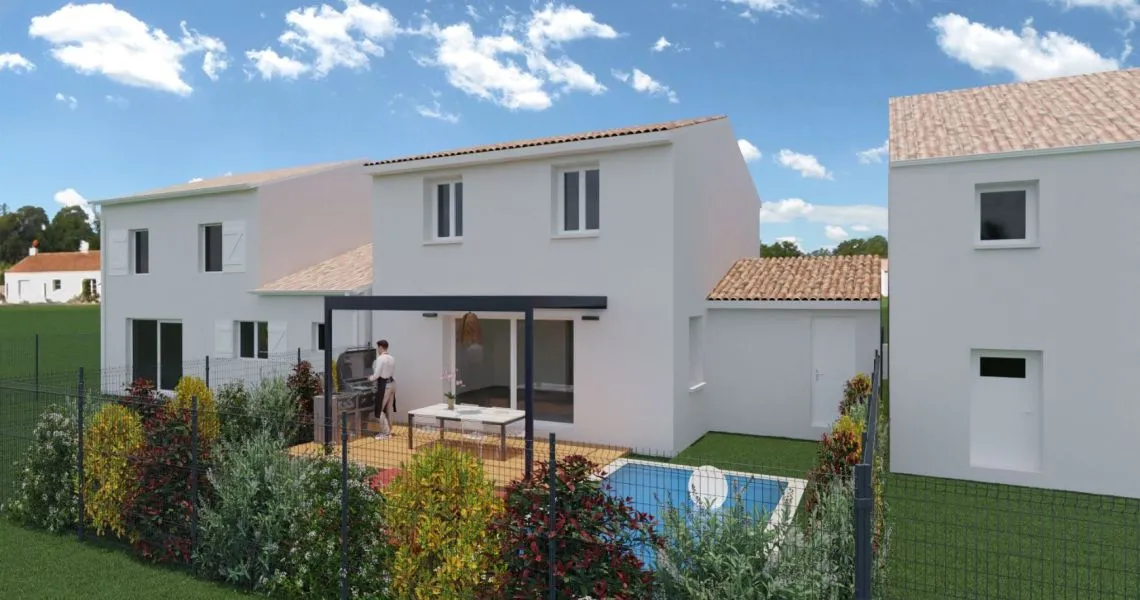 image Villa T4 avec terrain à LOUPIAN (34)