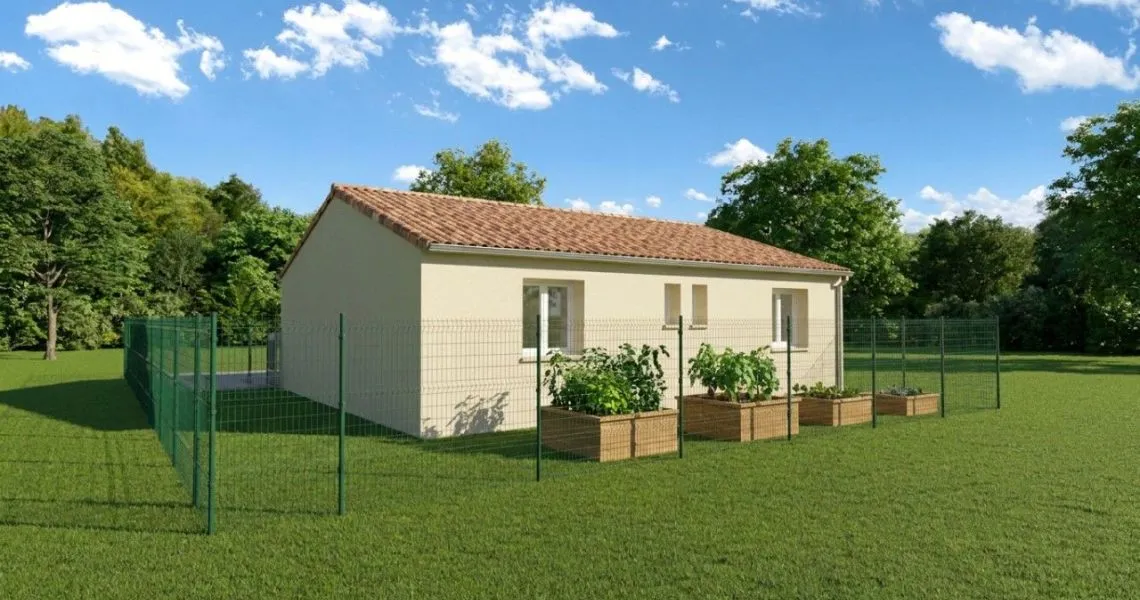 image Projet de construction d'une maison 60 m² avec terrain à ORANGE (84)
