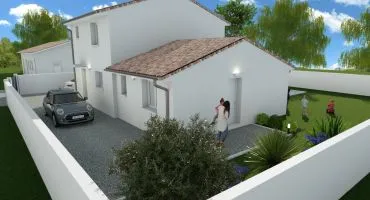 Projet de construction d'une maison 84 m² avec terrain à FLEURY (11)