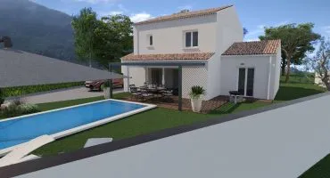 Projet de construction d'une maison 89 m² avec terrain à BOUTENAC (11)