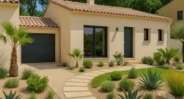 Maison 82 m² HE / HA avec terrain à PUJAUT hors lotissement.