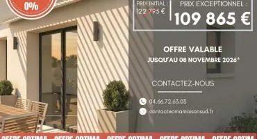 Projet de construction d'une maison 80 m² avec terrain à ALES (30)