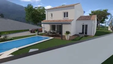 Projet de construction d'une maison 89 m² avec terrain à CASES-DE-PENE (66)