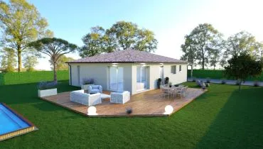 image tm Projet de construction d'une maison 75 m² avec terrain à COURTHEZON (84)