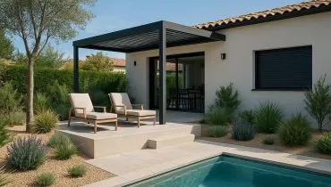 image tm Villa neuve sur 473 m2 de jardin hors lotissement