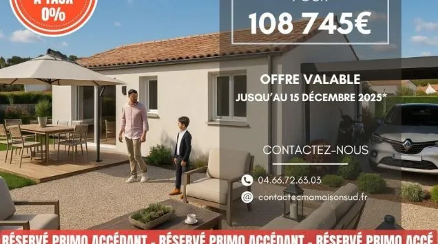 Offre - Maison 3 CH