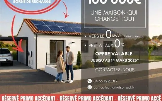 Devenez Propriétaire pour 100&nbsp;000 € : La Maison qui Change Tout !