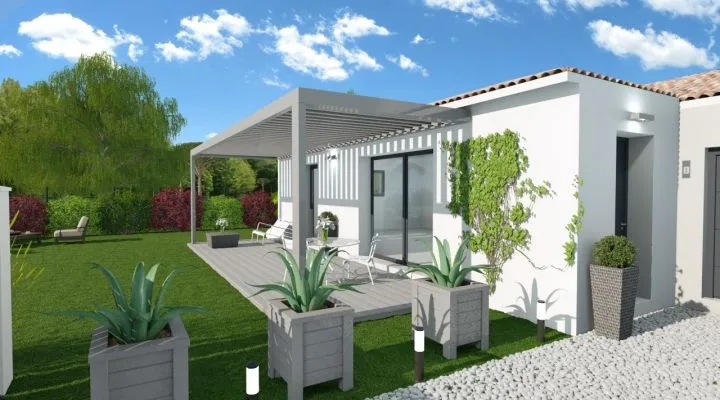 Projet de construction d'une maison 100 m² avec terrain à SAINT-BENEZET (30)