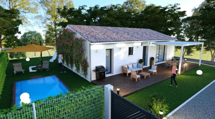 Projet de construction d'une maison 60 m² avec terrain à SORGUES (84)