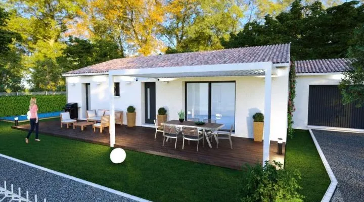 Projet de construction d'une maison 91 m² avec terrain à THUIR (66)