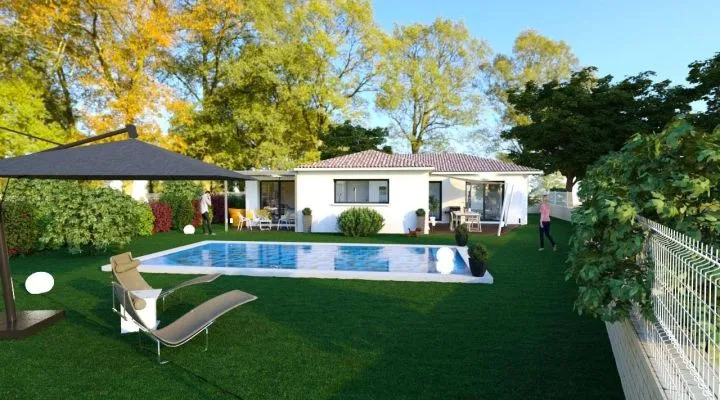 Projet de construction d'une maison 91 m² avec terrain à SAINT-BENEZET (30)