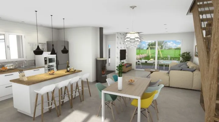 Projet de construction d'une maison 75 m² avec terrain à MODENE (84)