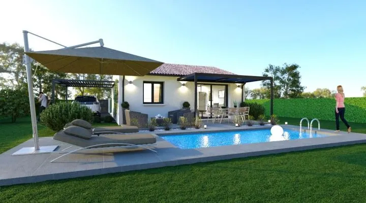 Projet de construction d'une maison 82 m² avec terrain à MONTIGNARGUES (30)