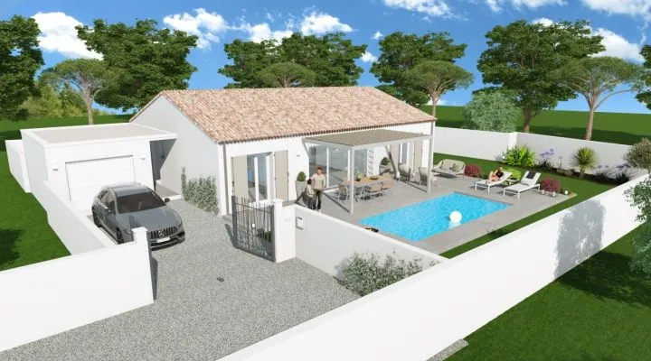 Projet de construction d'une maison 75 m² avec terrain à SALLELES-D'AUDE (11)