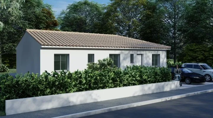 Projet de construction d'une maison 76 m² avec terrain à SAINT-THEODORIT (30)