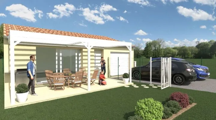 Projet de construction d'une maison 60 m² avec terrain à ORANGE (84)