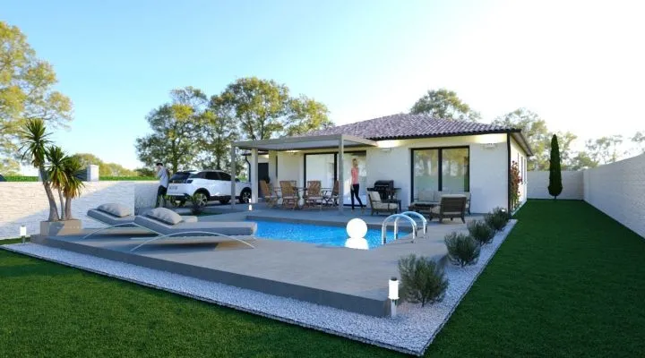 Projet de construction d'une maison 90 m² avec terrain à FONTANES (30)
